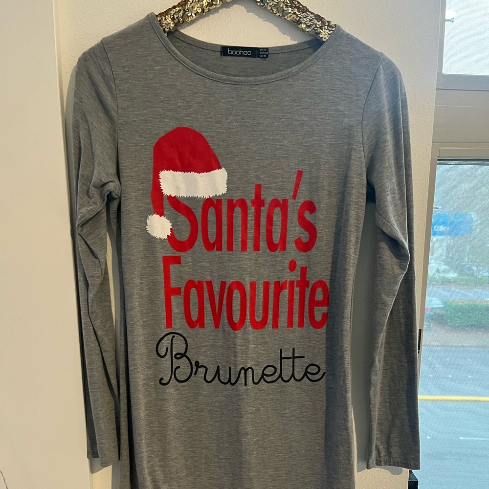 Santa’s Favourite Brunette Tunic